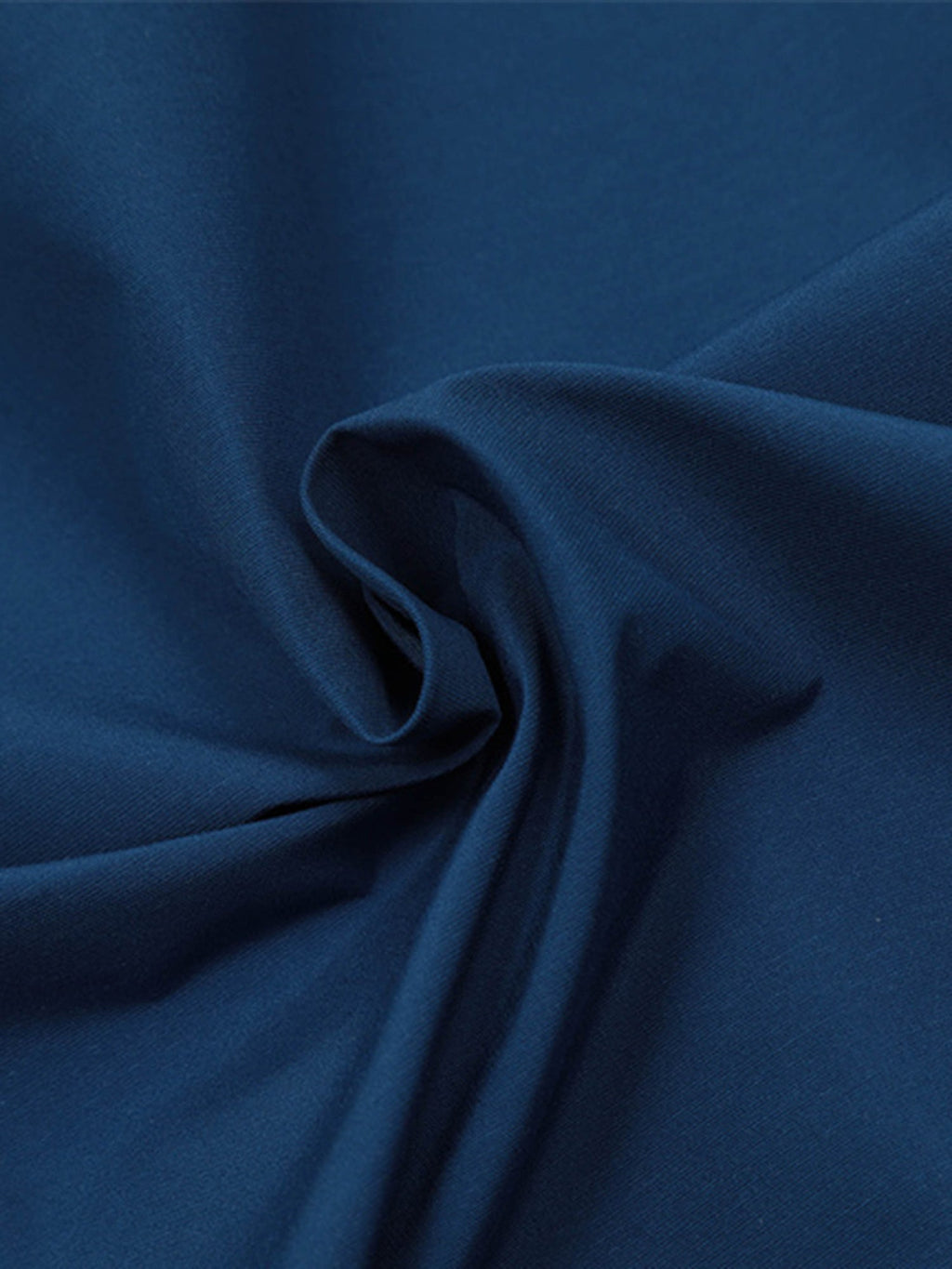 BLUE LONG SLEEVE SHIRT WITH EMBROIDERED DETAIL