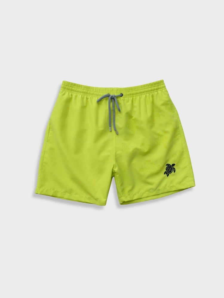 BLUE SWIM TRUNKS WITH DRAWSTRING - BEST FIT FOR YOUR SUMMER NEEDS
