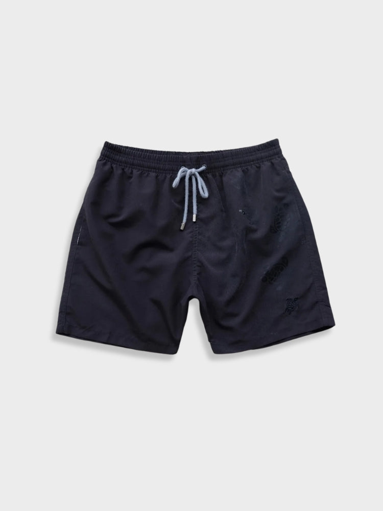 BLUE SWIM TRUNKS WITH DRAWSTRING - BEST FIT FOR YOUR SUMMER NEEDS