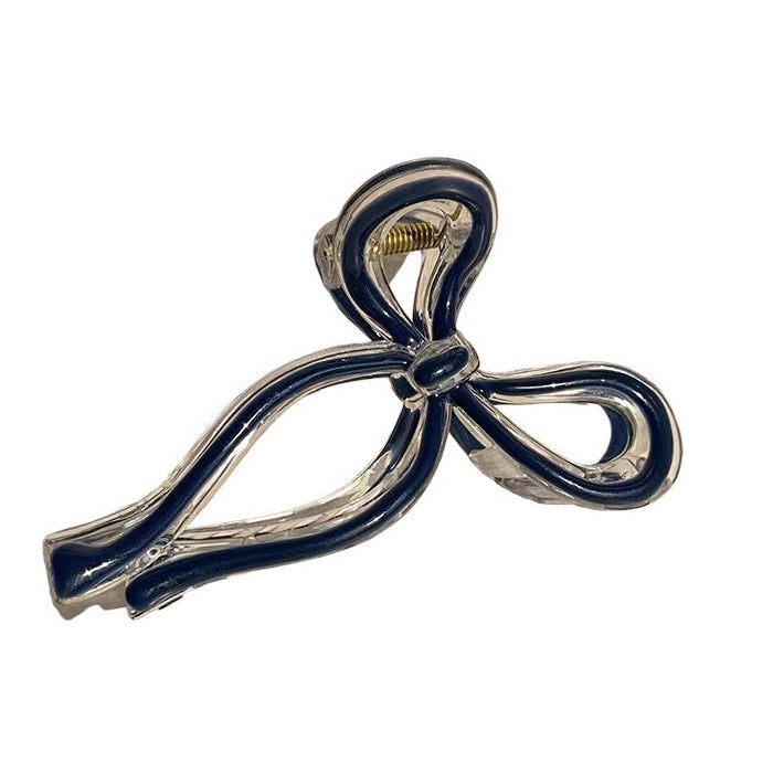 BOW-SHAPED HAIR CLAW CLIP FOR COQUETTE STYLE BOW HAIR ACCESSORIES