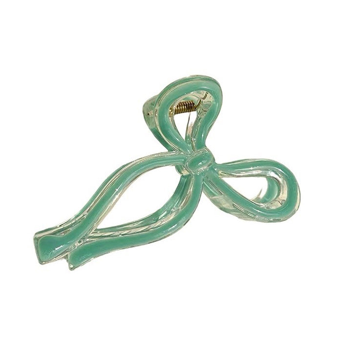 BOW-SHAPED HAIR CLAW CLIP FOR COQUETTE STYLE BOW HAIR ACCESSORIES