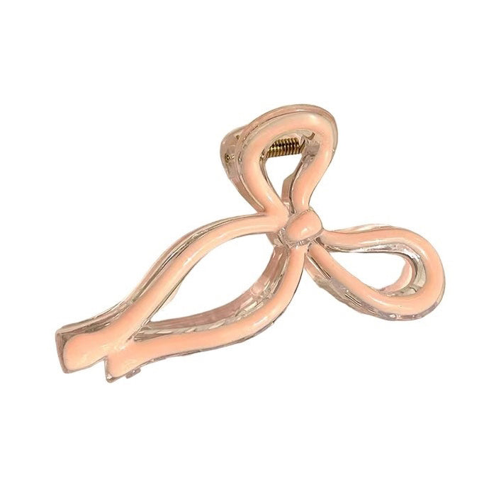 BOW-SHAPED HAIR CLAW CLIP FOR COQUETTE STYLE BOW HAIR ACCESSORIES