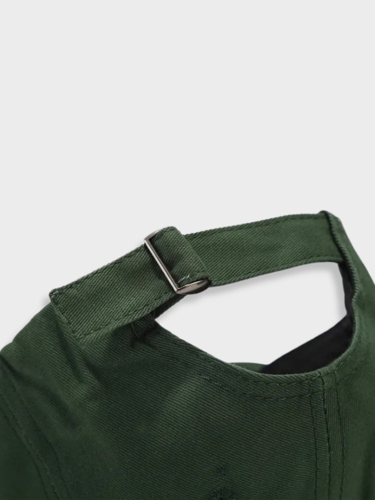 BROWN BASEBALL CAP WITH OUTDOOR GRAPHIC - OUTDOOR CAP