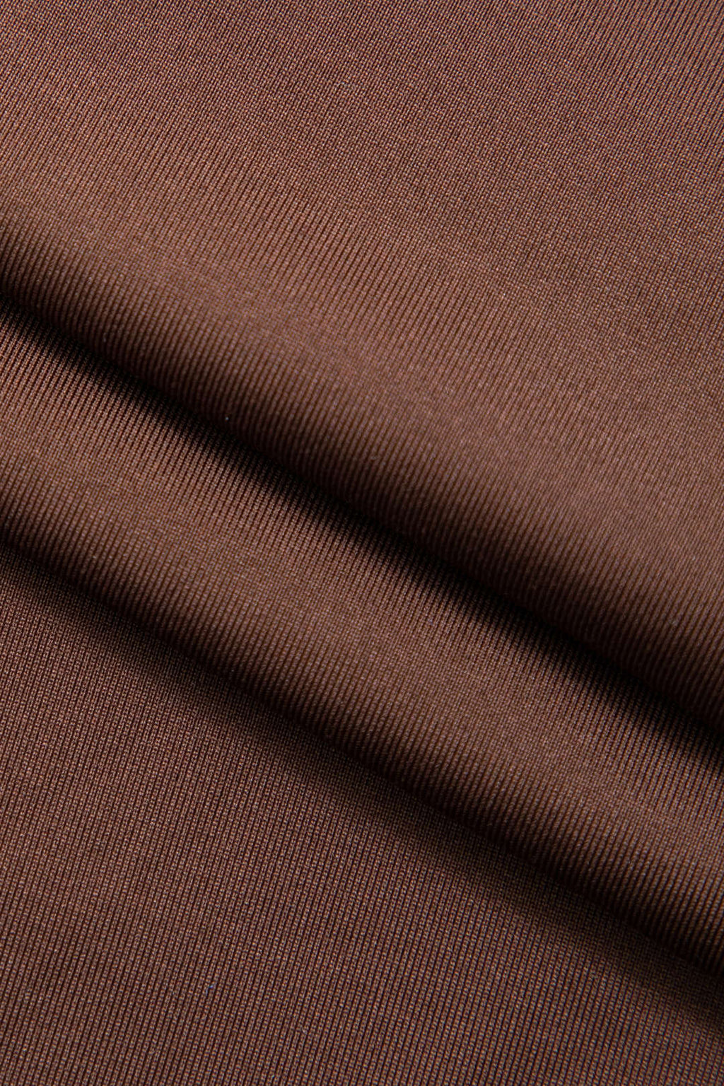 BROWN LONG-SLEEVED TURTLENECK DRESS WITH KNOTTED WAIST - CASUAL DRESS