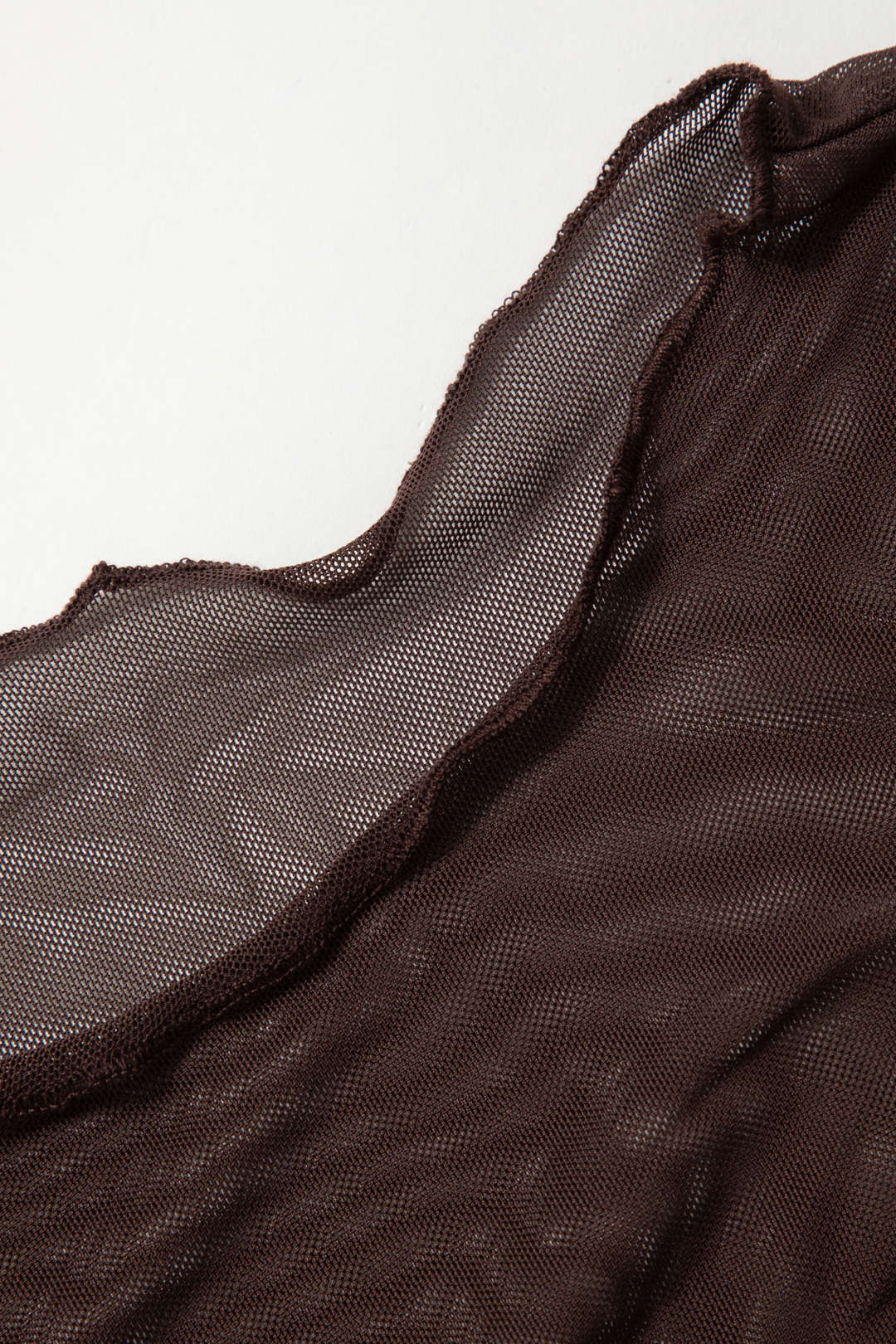 BROWN SHEER MESH MINI DRESS FOR DAILY WEAR AND SPECIAL OCCASIONS