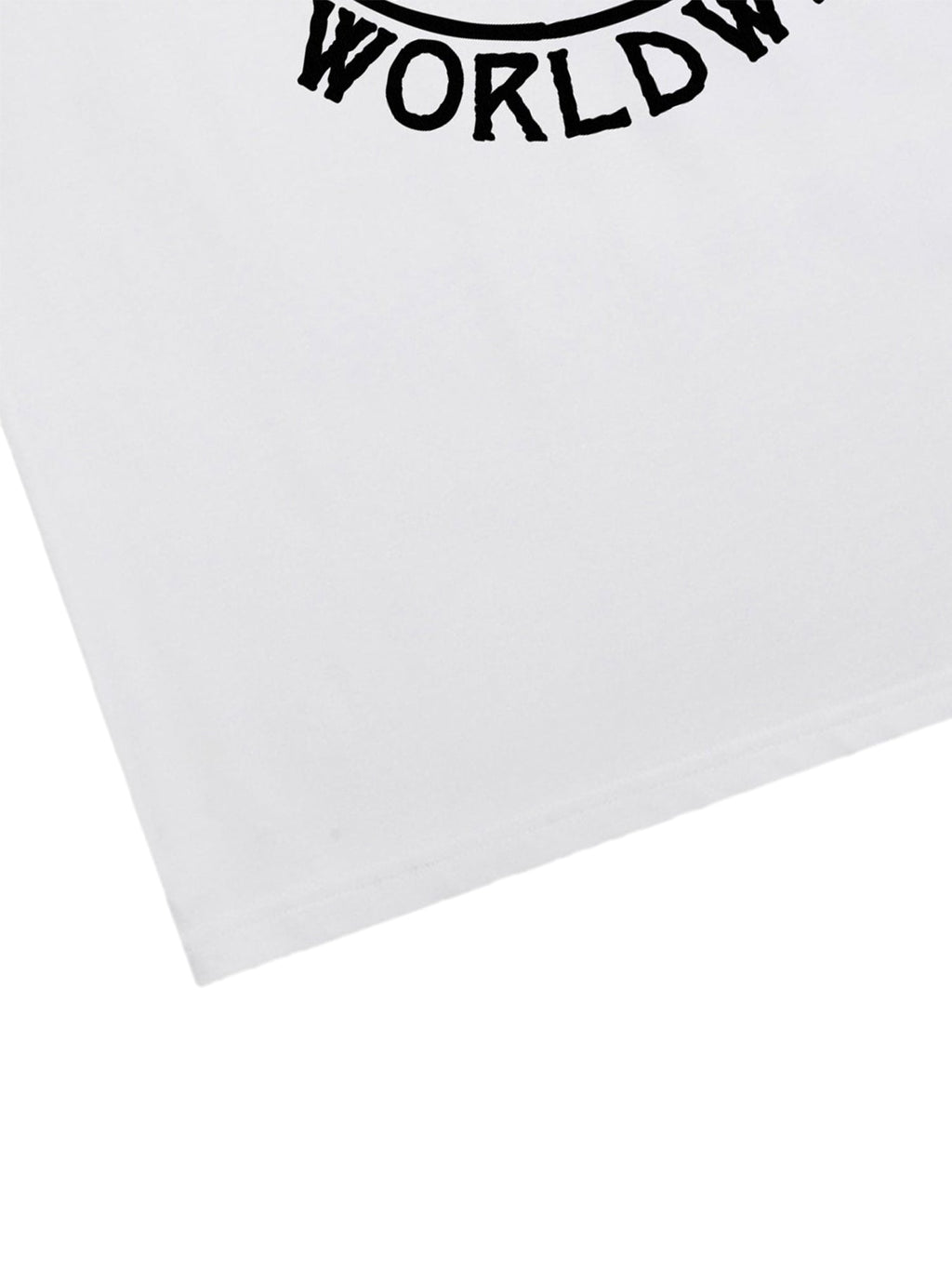 BROWN SHORT SLEEVE T-SHIRT WITH GLOBE GRAPHIC CHIC PRINTED CASUAL