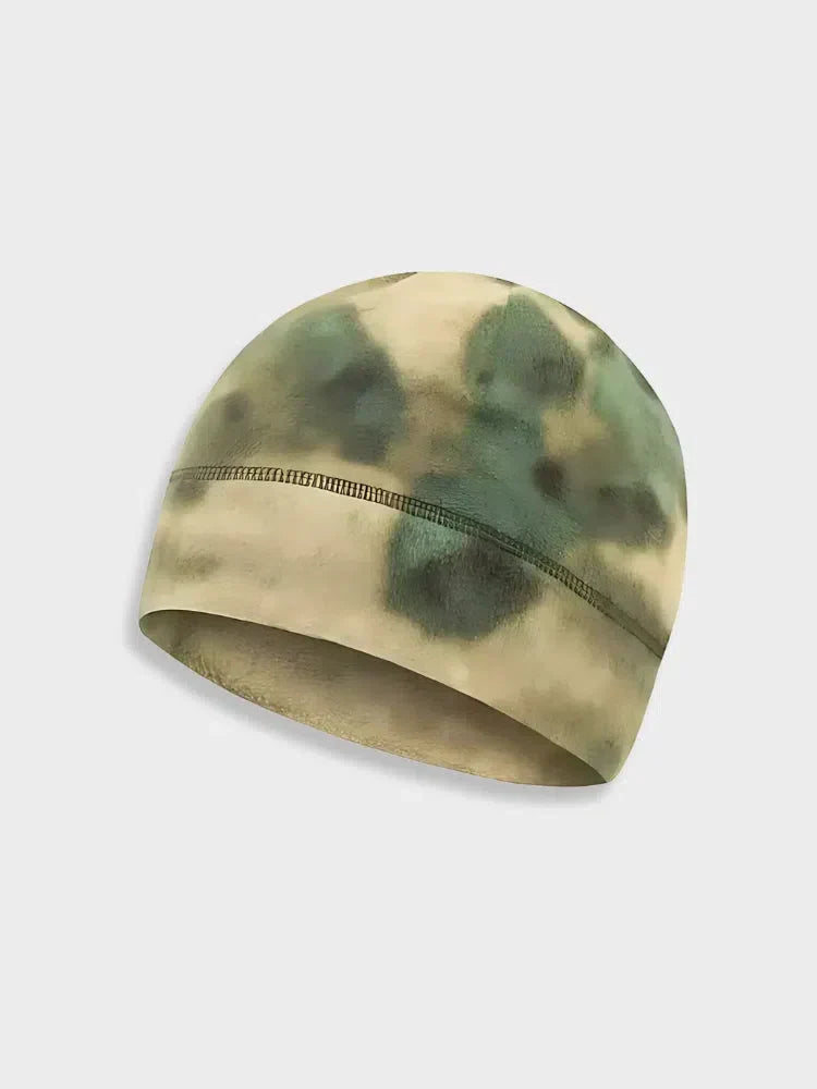 CAMO BEANIE HAT FOR CASUAL STYLE - FLEECE CAMO BEANIE