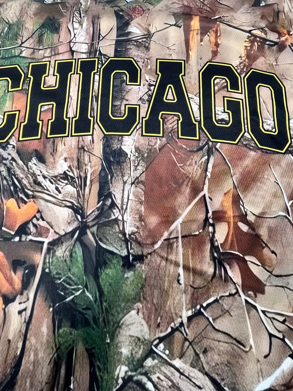 CAMO UNISEX JERSEY CHICAGO CAMO DESIGN