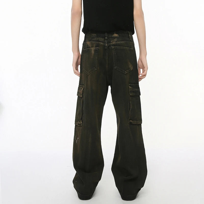 CARGO PANTS DISTRESSED DARK SANDA PERFORMANCE GEAR