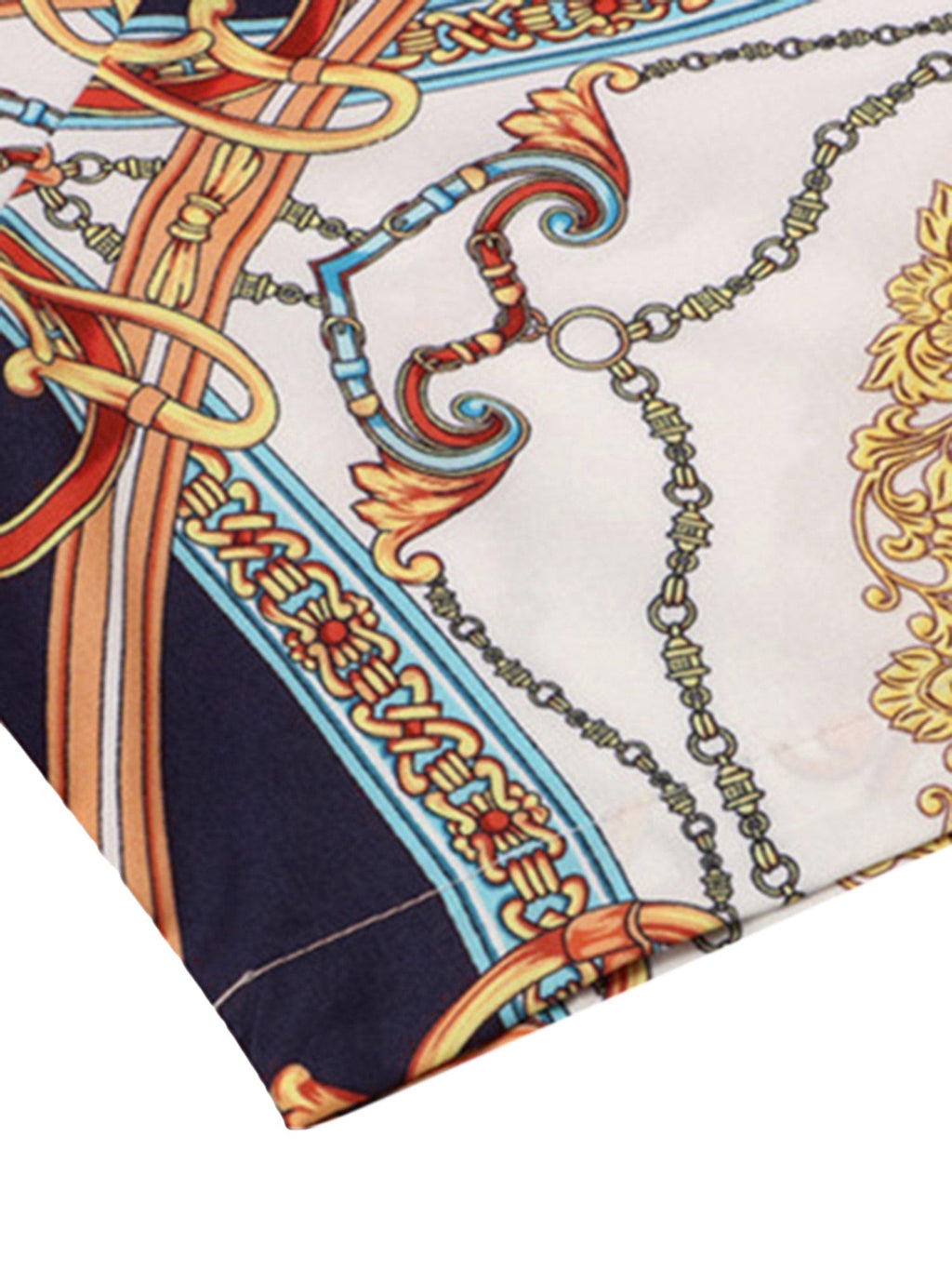 CARRIAGE PRINT SHIRT AND SHORTS SET - STREET PALACE STYLE