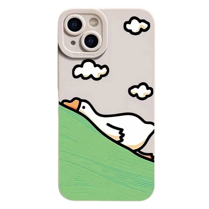 CARTOON GOOSE IPHONE CASE FOR GOOSE IPHONE AND APPLE DEVICES