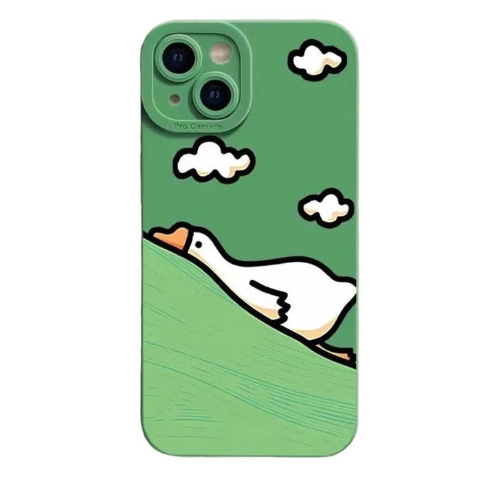CARTOON GOOSE IPHONE CASE FOR GOOSE IPHONE AND APPLE DEVICES