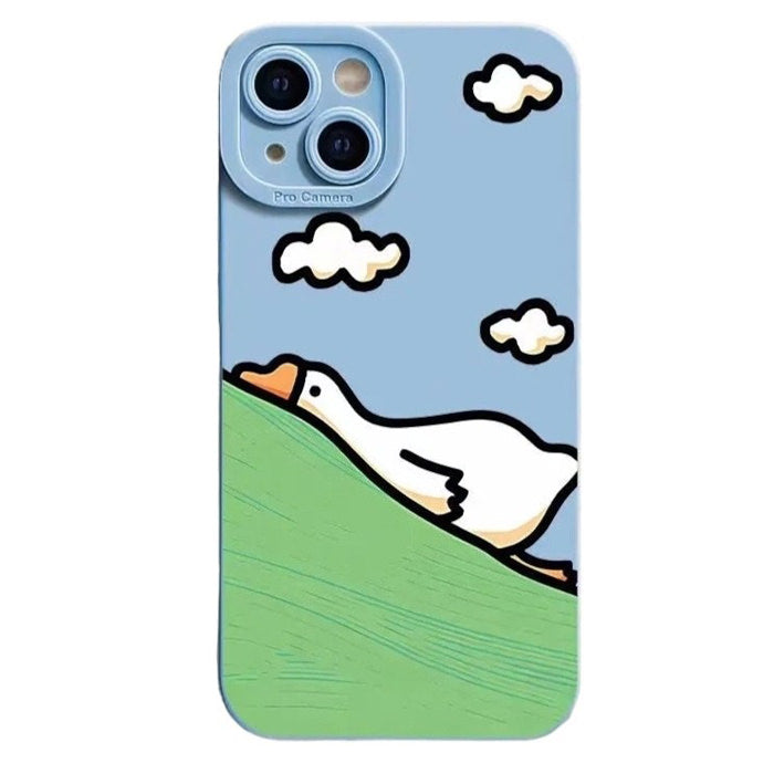 CARTOON GOOSE IPHONE CASE FOR GOOSE IPHONE AND APPLE DEVICES