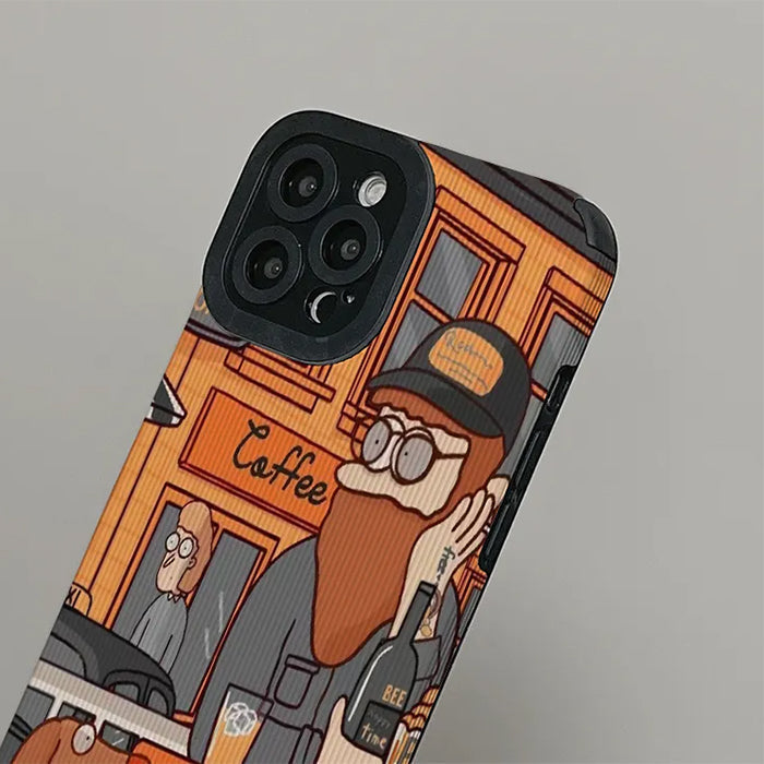 CARTOON PHONE CASE WITH DOG IPHONE CASE DESIGN