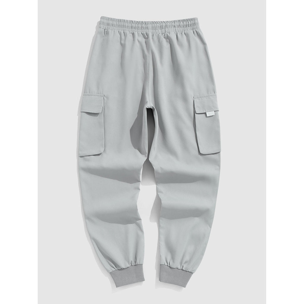 BLACK CARGO PANTS FOR MEN - CASUAL CARGO PANTS