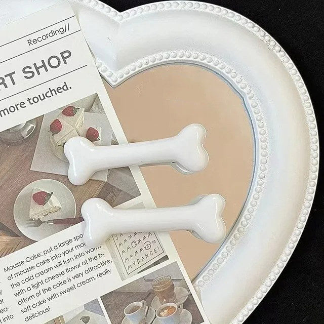 COLORFUL DOG BONE TOYS WITH STAR DESIGNS FOR Y2K STYLE BONE HAIR ACCESSORIES