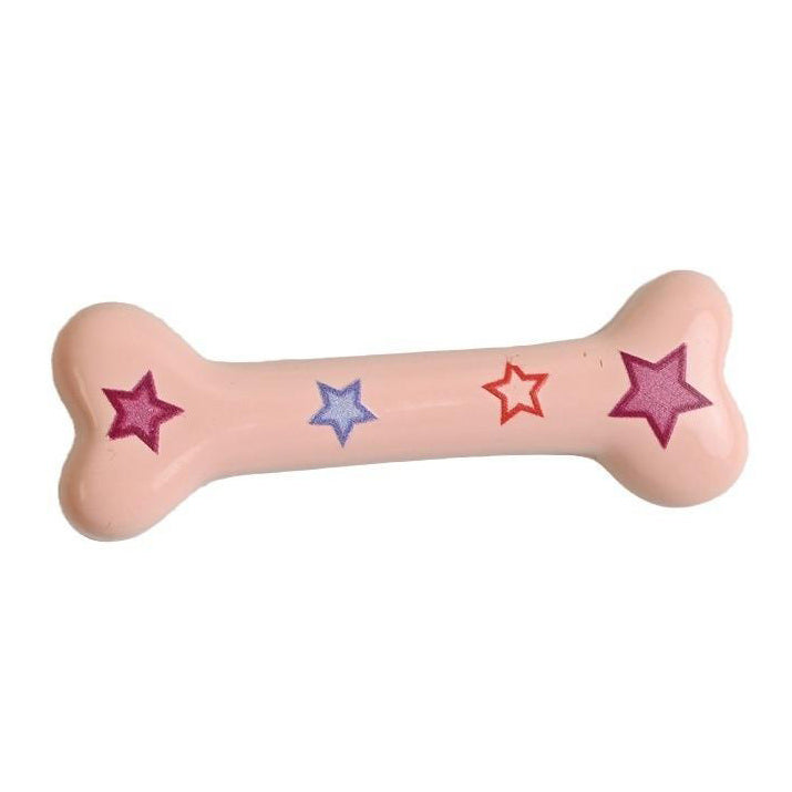 COLORFUL DOG BONE TOYS WITH STAR DESIGNS FOR Y2K STYLE BONE HAIR ACCESSORIES