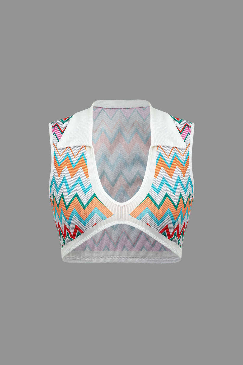 COLORFUL KNIT TWO-PIECE SET WITH PURSE AND SANDALS - UNIQUE CASUAL SET