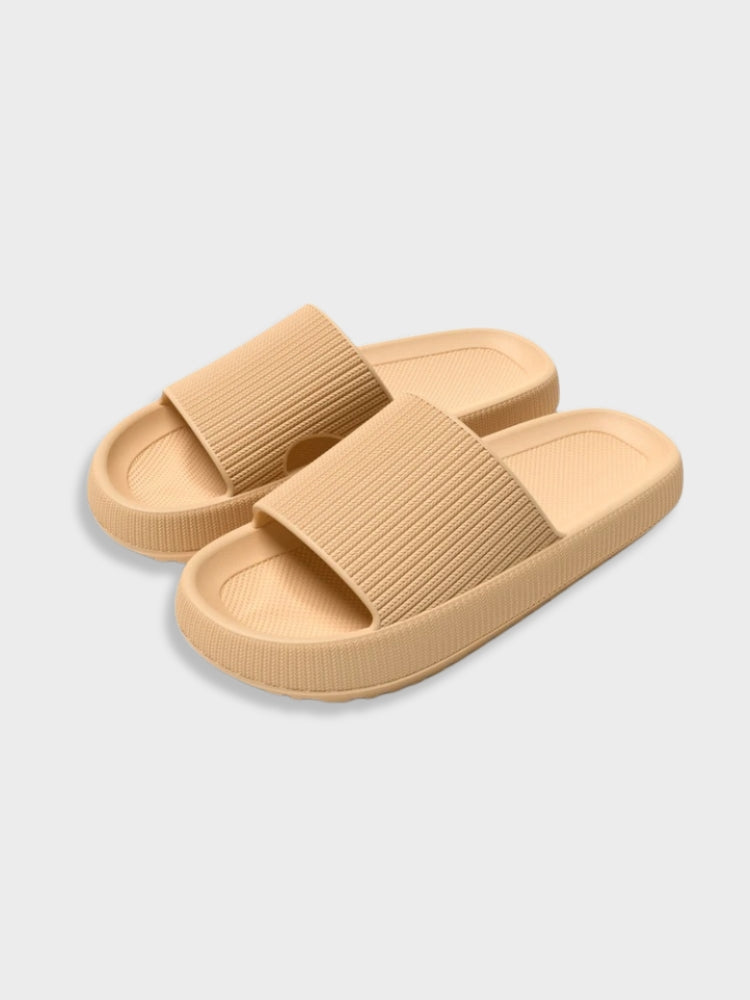 PINK SLIDE SANDALS FOR WOMEN