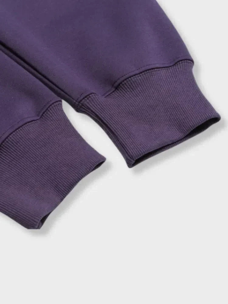 CREWNECK SWEATSHIRT PURPLE AND GRAY VINTAGE RAIDER LONGSLEEVE