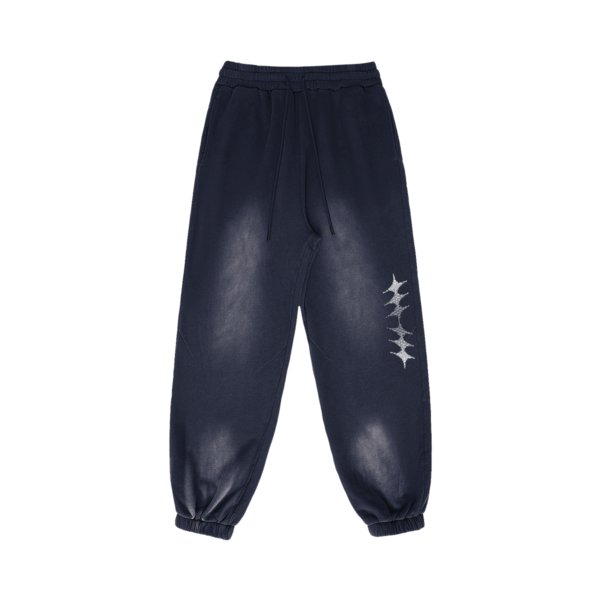 DARK GRAY SWEATPANTS WITH STAR DESIGN FOR DAILY WEAR PANT STAR