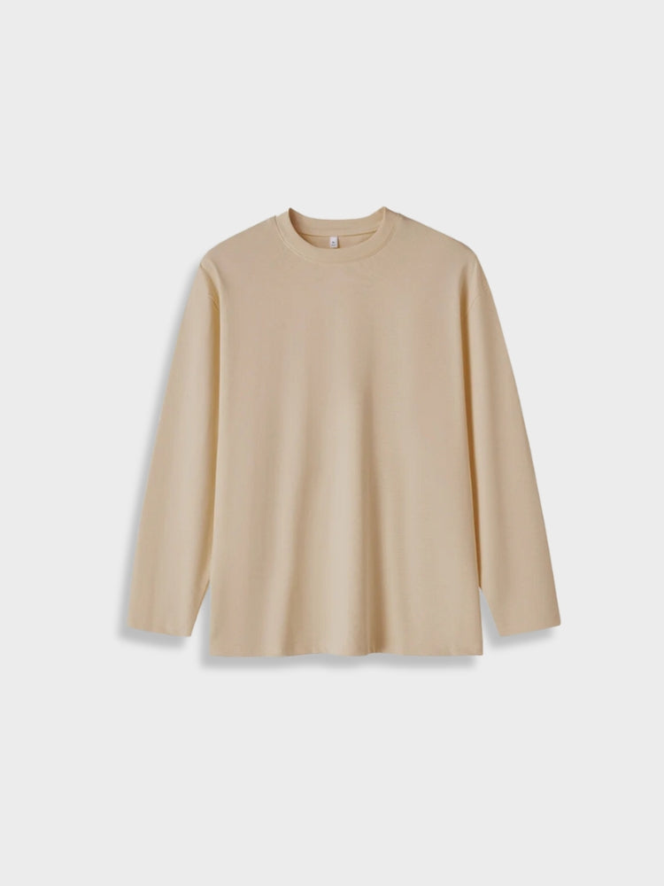 LONG-SLEEVED SHIRT BLACK CLASSIC FIT EVERYDAY ESSENTIAL