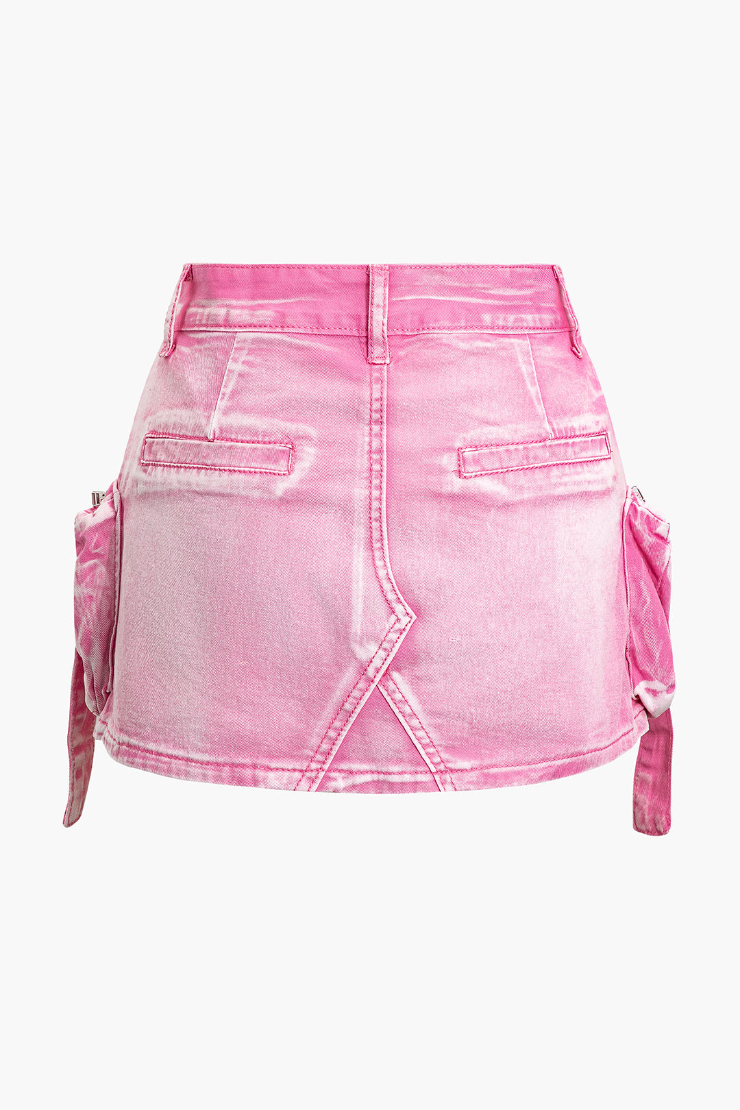 DENIM CARGO MINI SKIRT FOR WOMEN CASUAL EVERYDAY WEAR