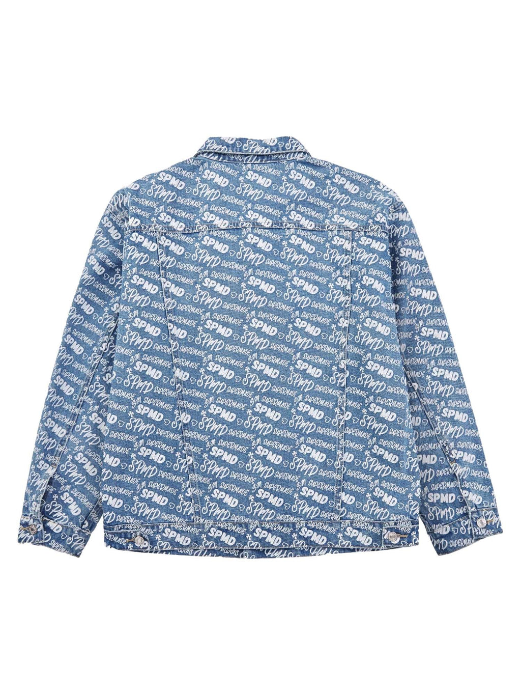 DENIM OUTFIT SET FOR MEN WITH LONG SLEEVE AND LAPEL COLLAR, LOOSE FIT