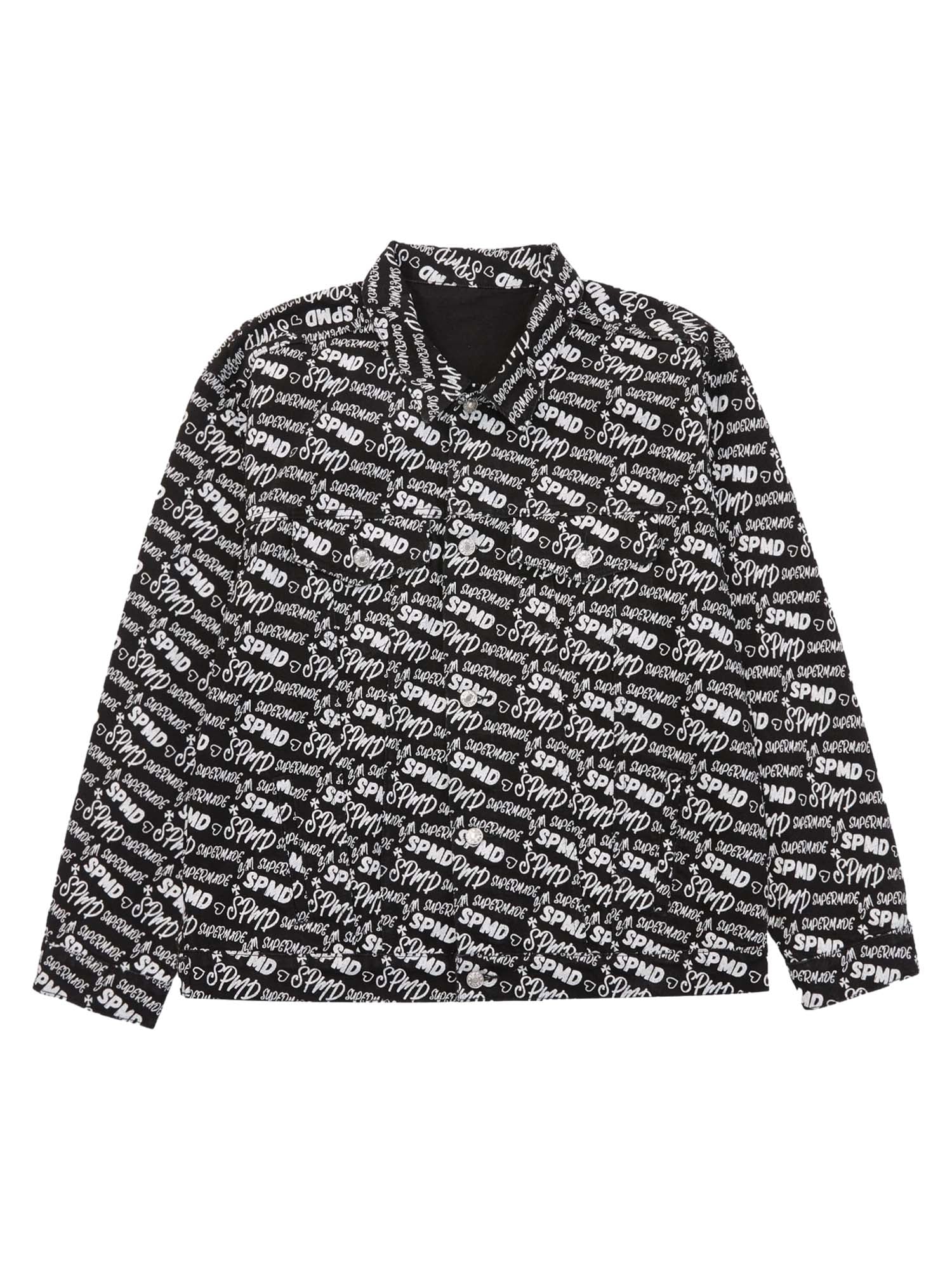 DENIM OUTFIT SET FOR MEN WITH LONG SLEEVE AND LAPEL COLLAR, LOOSE FIT