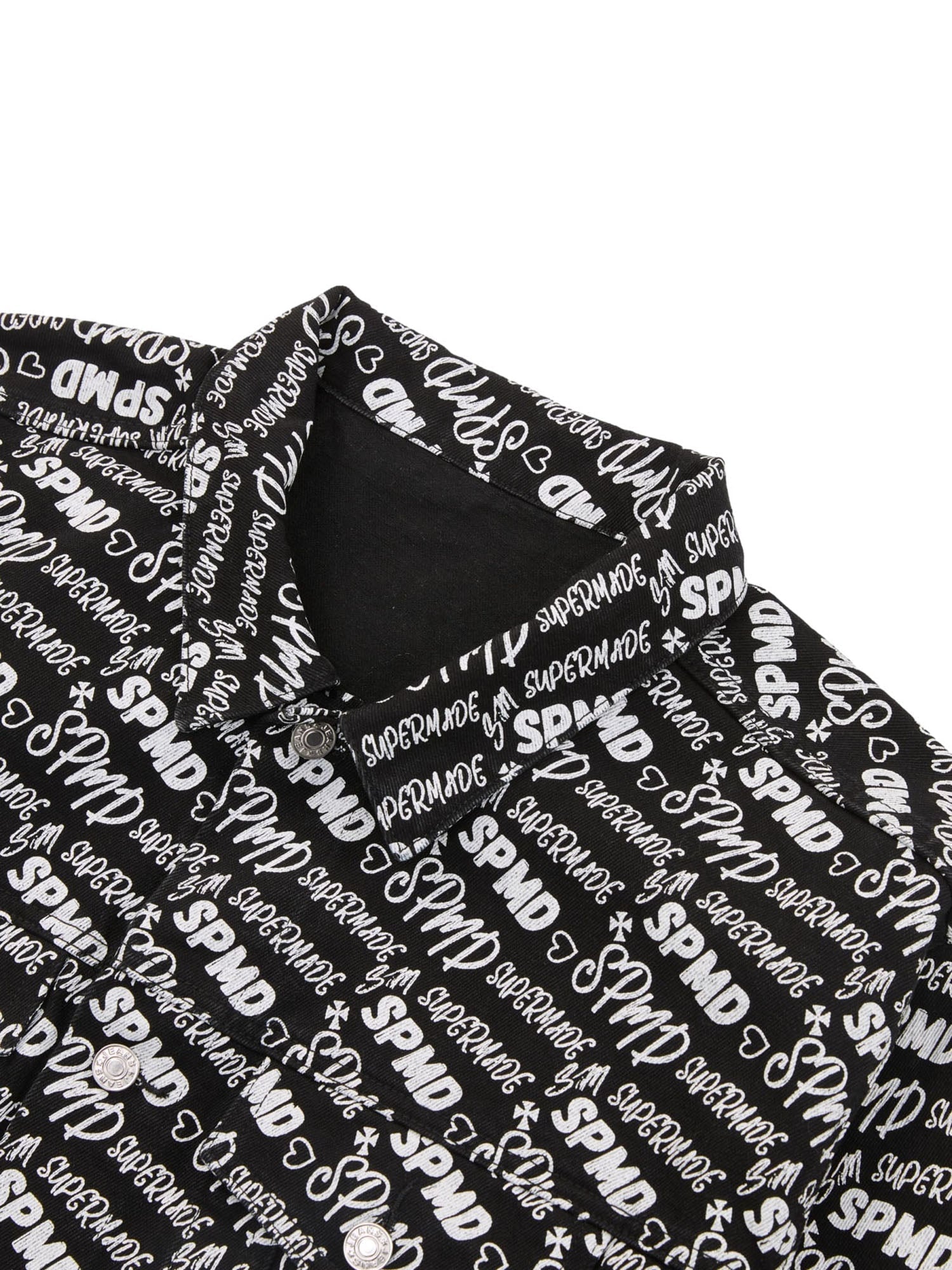 DENIM OUTFIT SET FOR MEN WITH LONG SLEEVE AND LAPEL COLLAR, LOOSE FIT