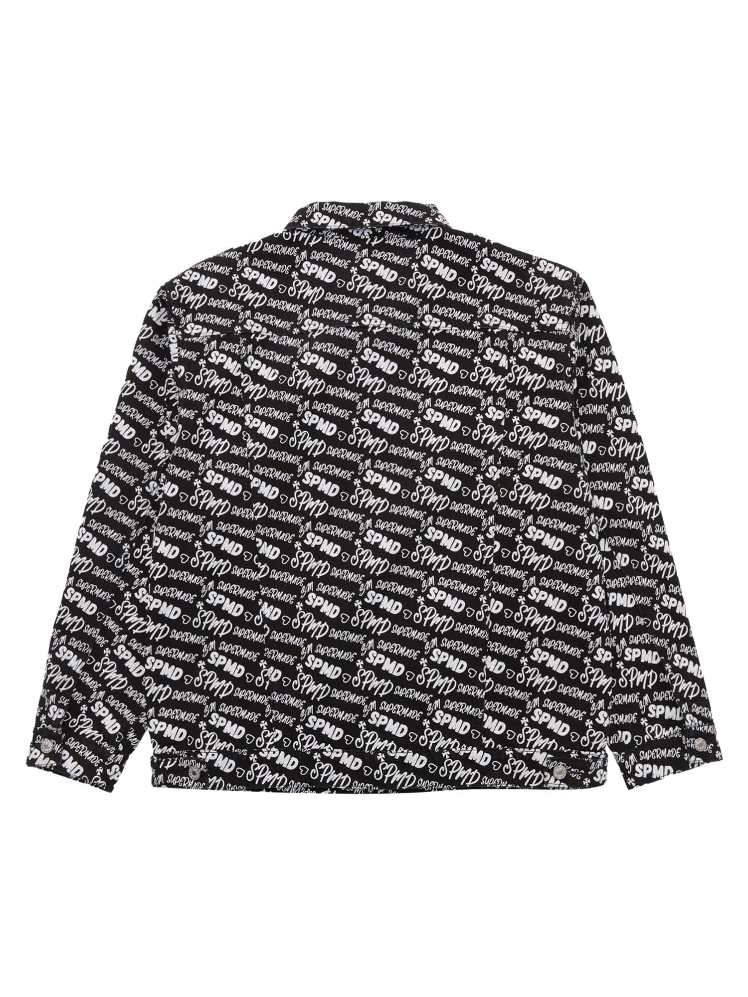 DENIM OUTFIT SET FOR MEN WITH LONG SLEEVE AND LAPEL COLLAR, LOOSE FIT