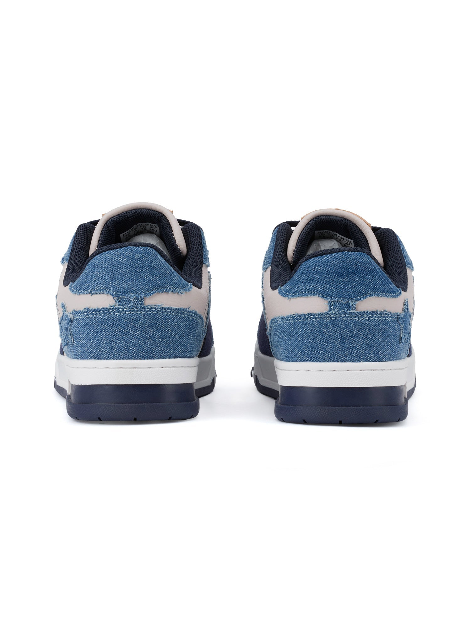 DENIM STAR SNEAKERS ROUND TOE SHOES SP2308185BV1