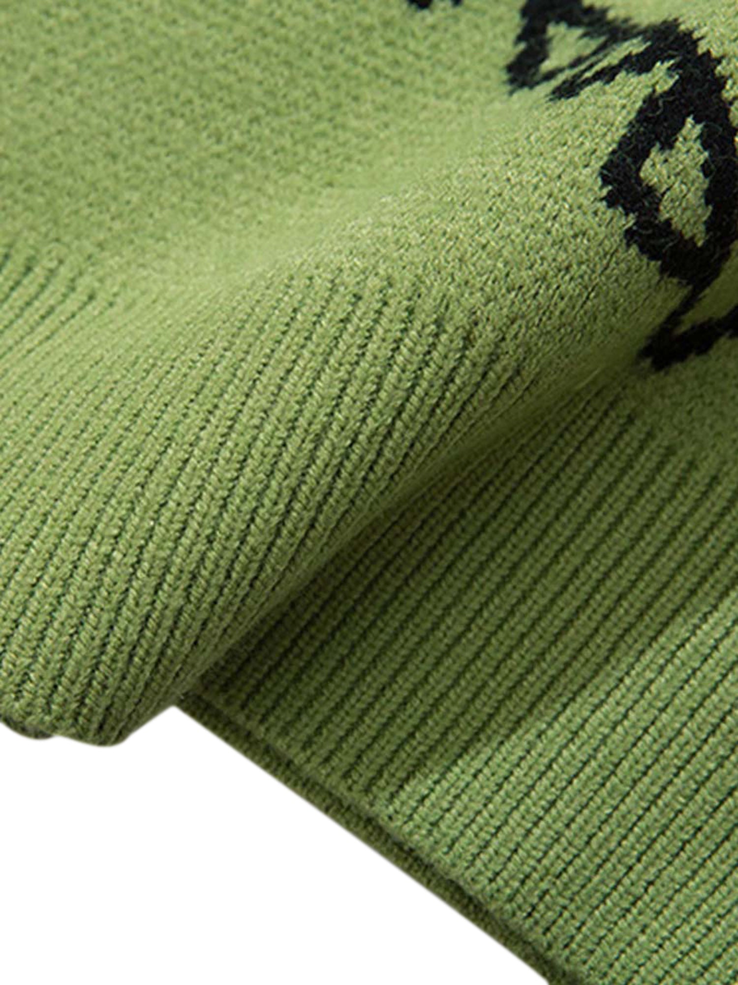 DINOSAUR-PRINTED SWEATER WITH LONG SLEEVES AND CARTOON DINOSAUR DESIGN