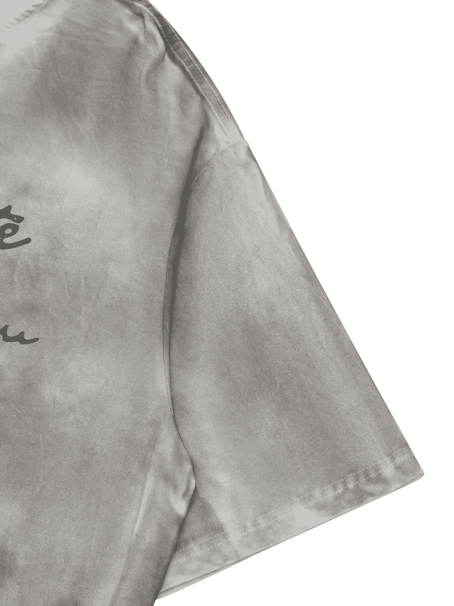 DISTRESSED GRAPHIC T-SHIRT WITH RETRO LETTER PRINT DESIGN