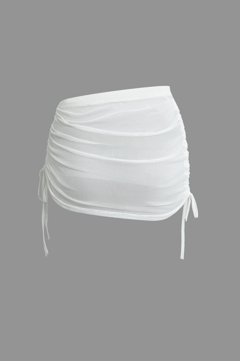 DRAPED TOP AND RUCHED SKIRT SET FOR SPECIAL OCCASION