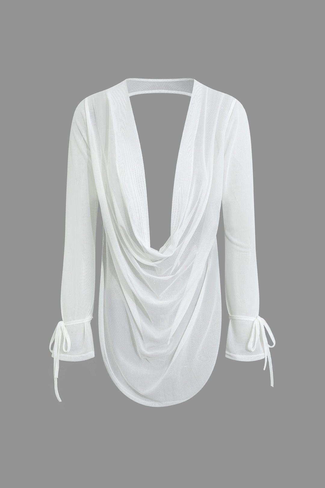 DRAPED TOP AND RUCHED SKIRT SET FOR SPECIAL OCCASION