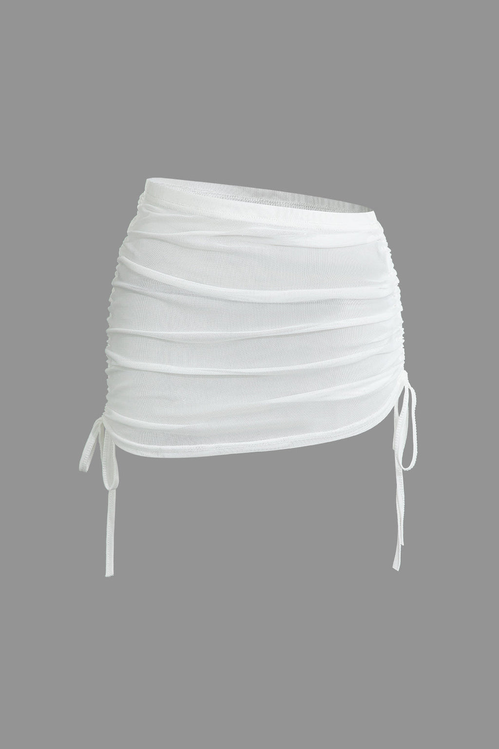 DRAPED TOP AND RUCHED SKIRT SET FOR SPECIAL OCCASION