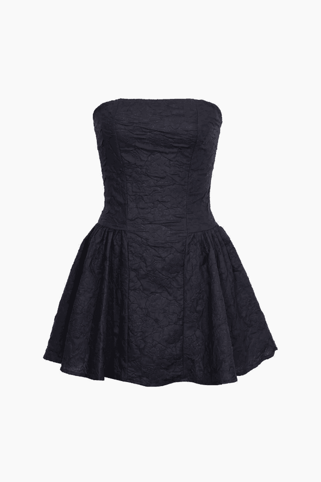 ELEGANT BLACK MINI DRESS - BLACK FORMAL DRESS FOR SPECIAL OCCASIONS