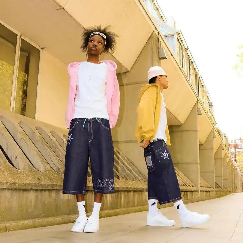 EMBROIDERED DENIM SHORTS FOR STYLISH SUMMER LOOKS