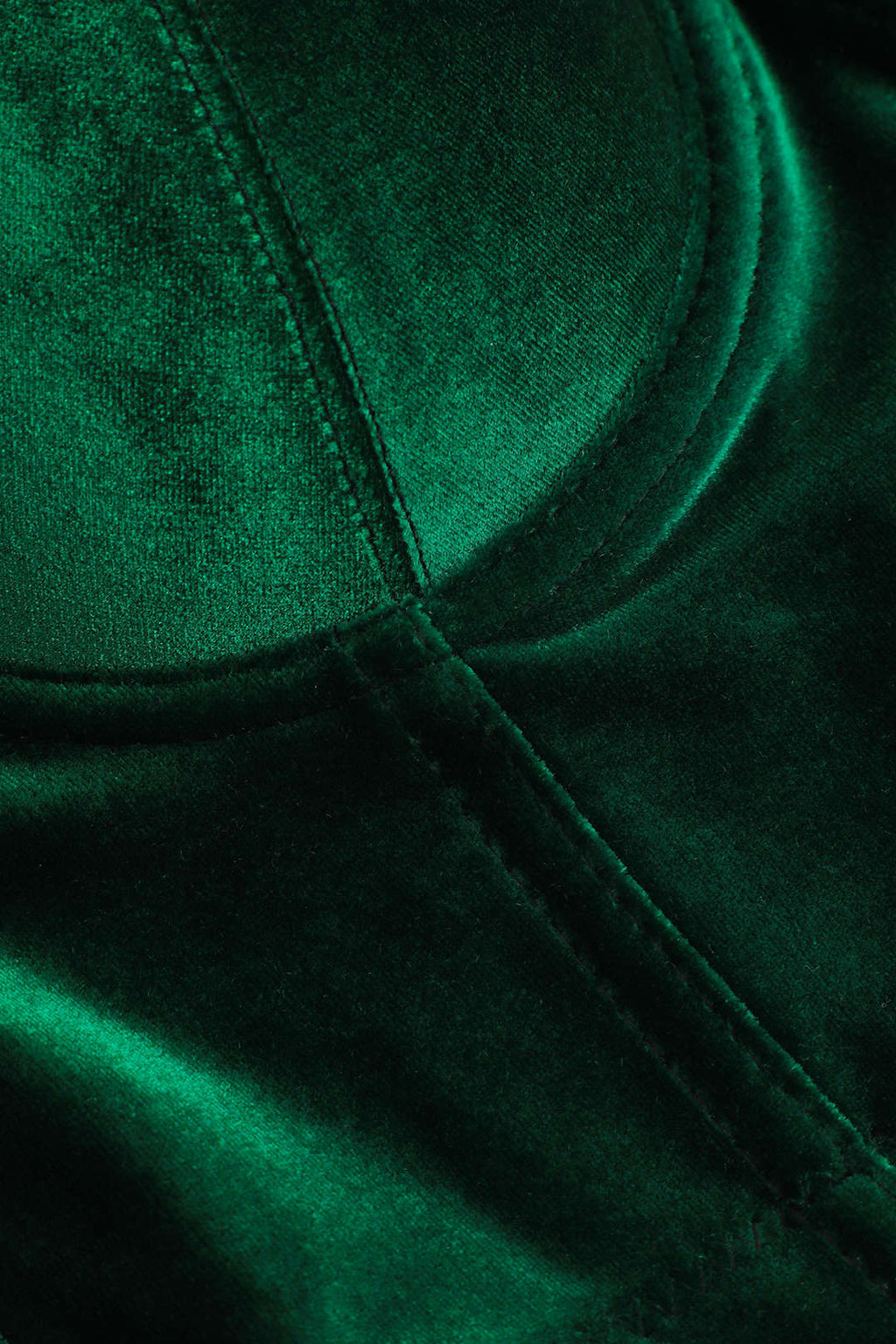 EMERALD GREEN VELVET BUSTIER TOP FOR SPECIAL OCCASIONS WITH STRETCHY COMFORT