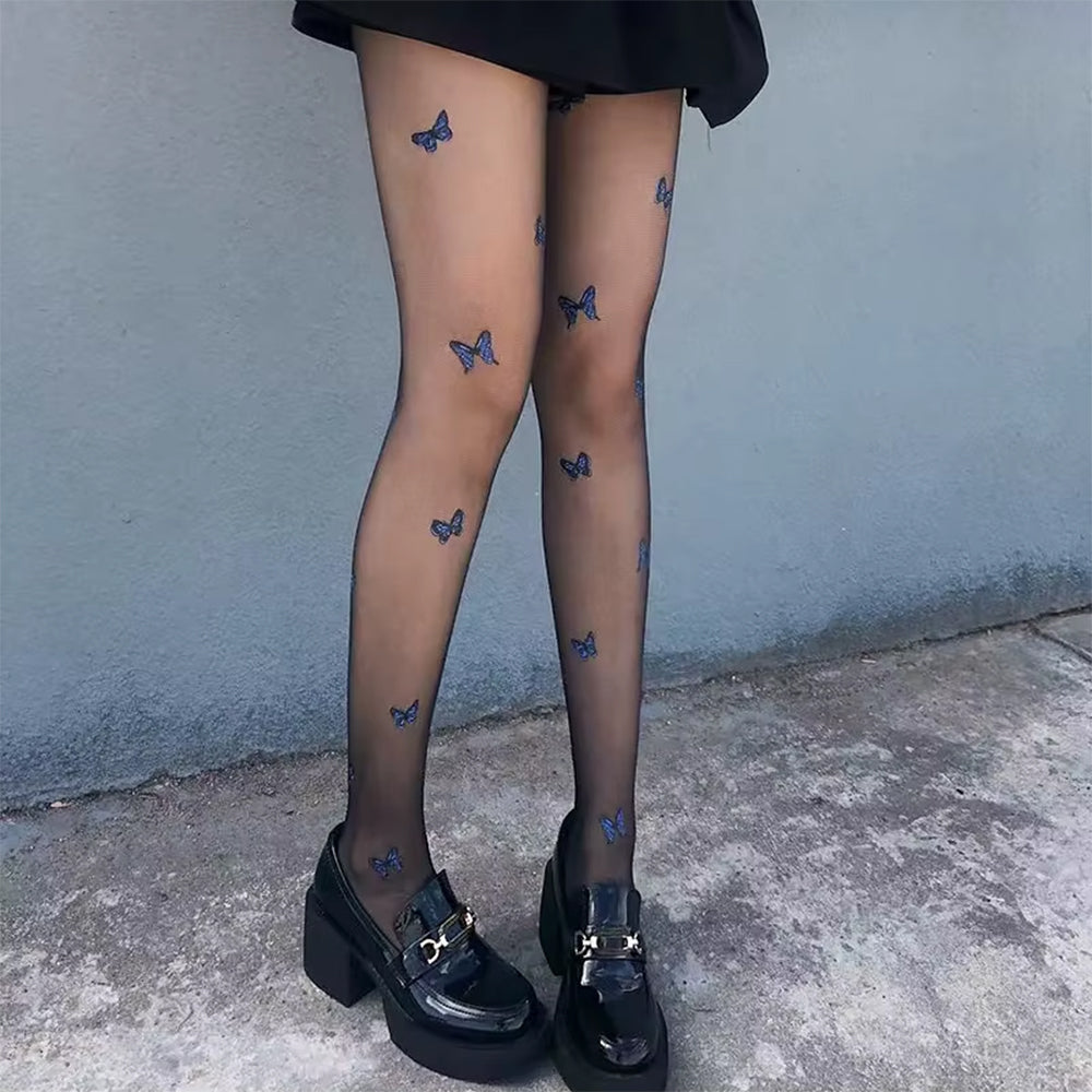 ENCHANTED BUTTERFLY AESTHETIC TIGHTS