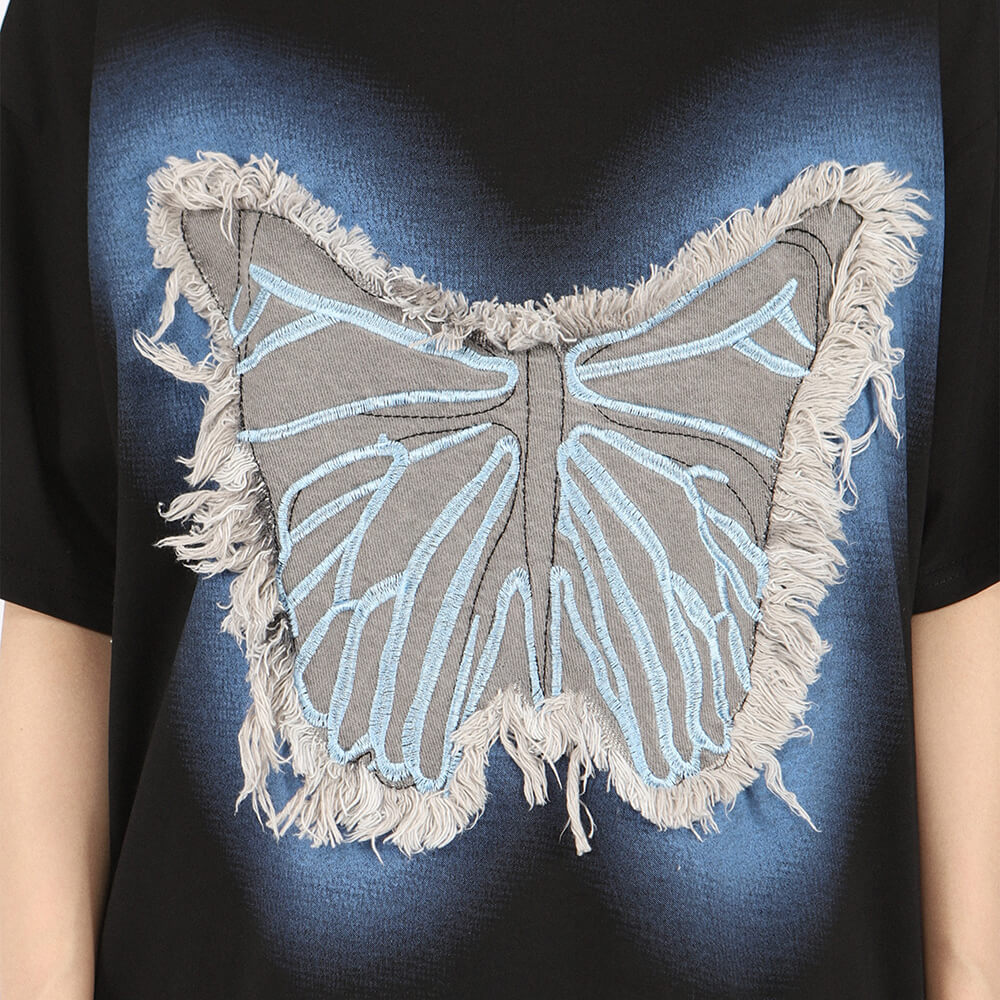 ENCHANTED BUTTERFLY OVERSIZED TEE BUTTERFLY OVERSIZED