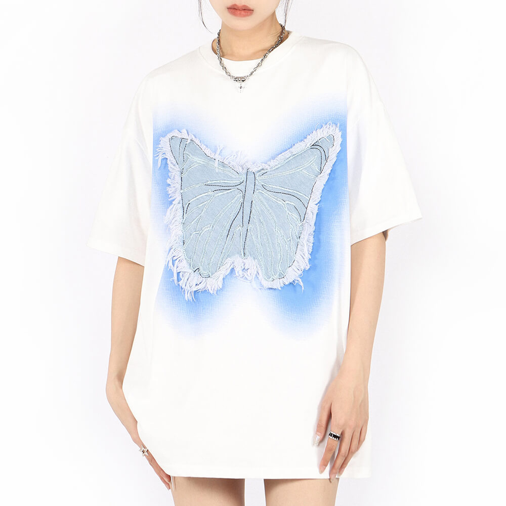 ENCHANTED BUTTERFLY OVERSIZED TEE BUTTERFLY OVERSIZED