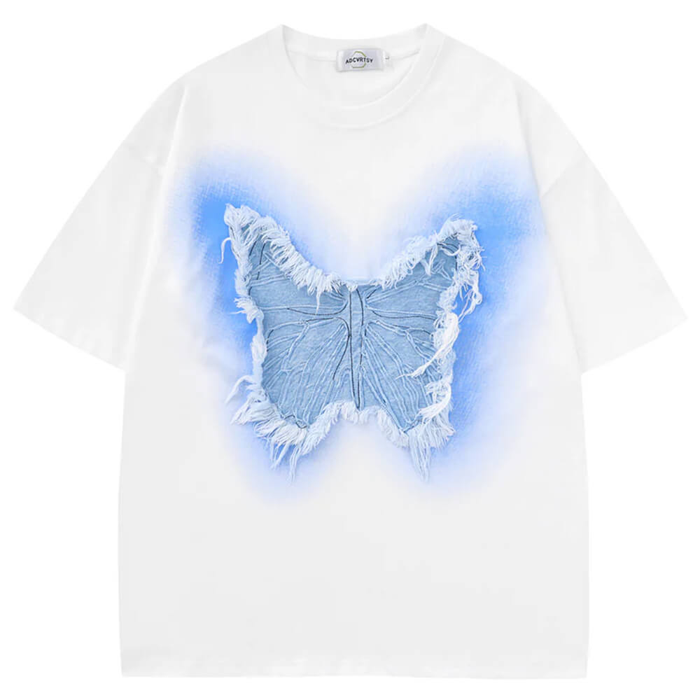 ENCHANTED BUTTERFLY OVERSIZED TEE BUTTERFLY OVERSIZED