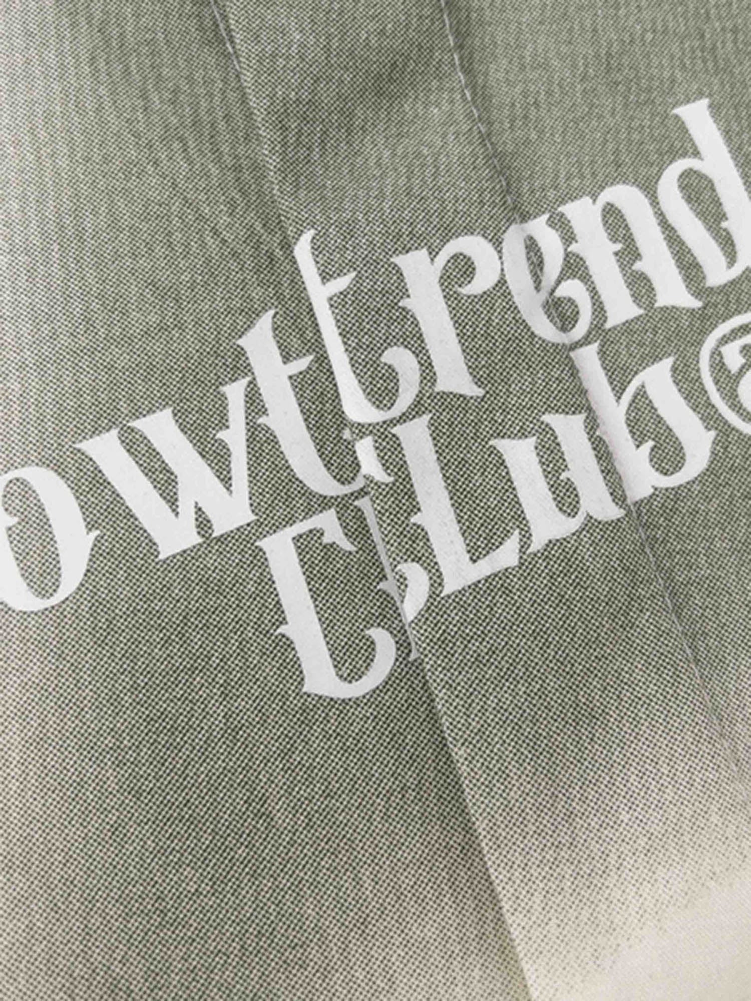 FADED GRAPHIC SHORT-SLEEVED SHIRT WITH LAPEL COLLAR IN TRENDY COTTON BLEND