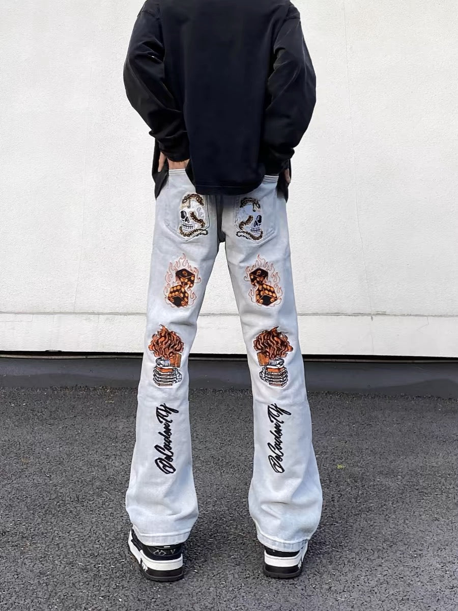 FLAME ON JEANS