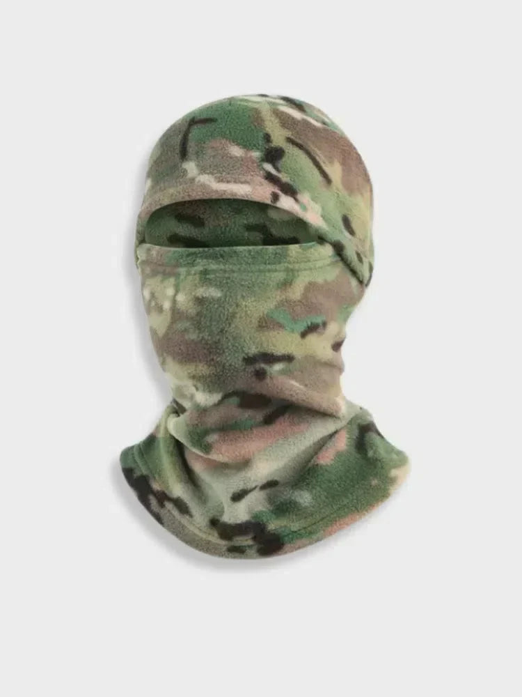 FLEECE CAMO BALACLAVA FOR OUTDOOR ACTIVITIES