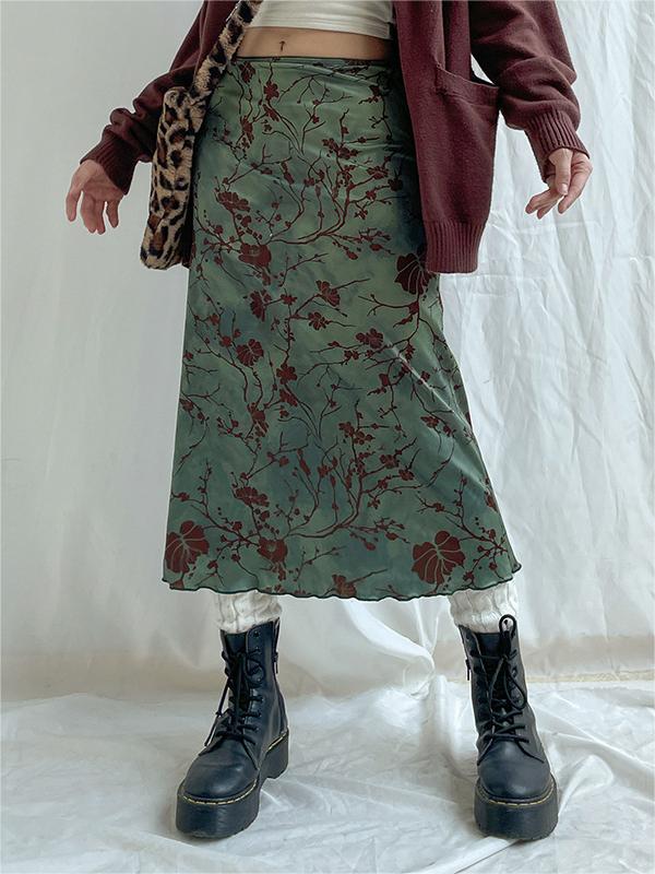 FLORAL MIDI SKIRT - VERSATILE MIDI FOR ANY OCCASION