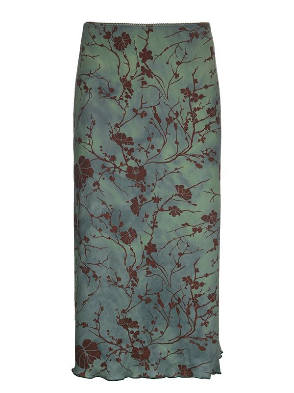 FLORAL MIDI SKIRT - VERSATILE MIDI FOR ANY OCCASION