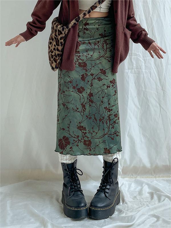 FLORAL MIDI SKIRT - VERSATILE MIDI FOR ANY OCCASION